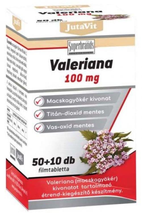 JutaVit Valeriana 100mg tabletta 60 db