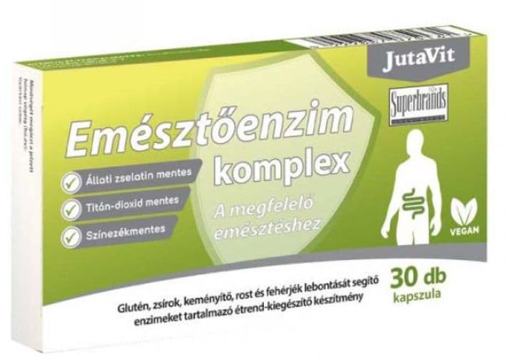 JutaVit Emésztőenzim kapszula 30 db