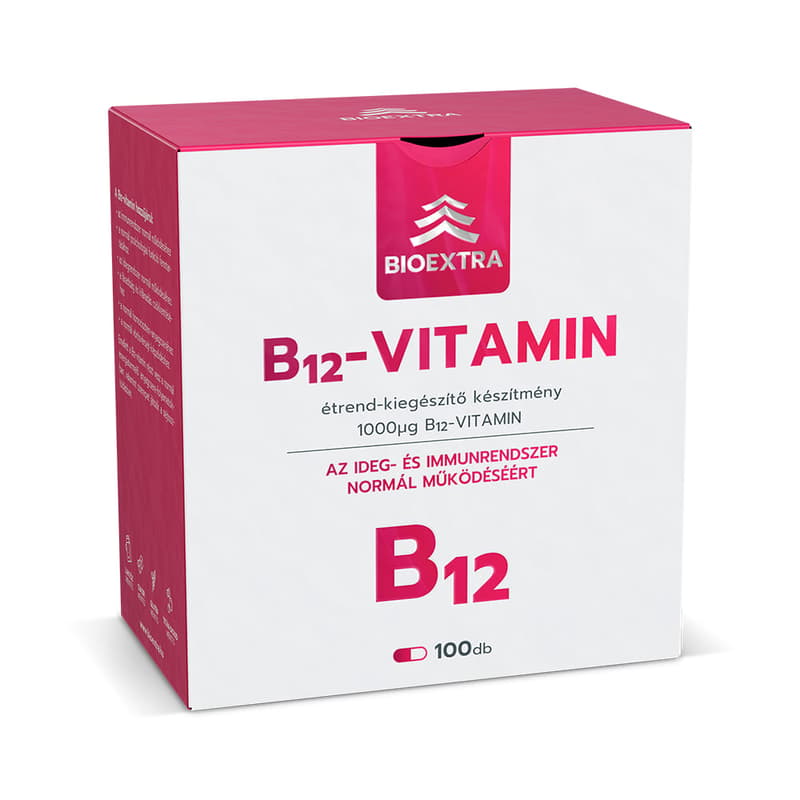 Bioextra B12 vitamin 1000 mcg kapszula 100 db