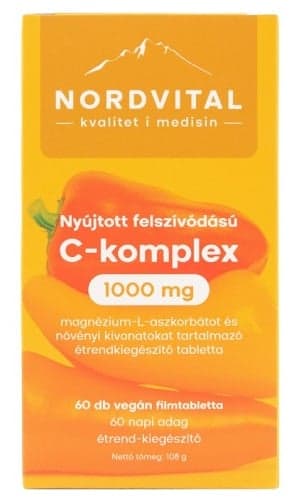 Nordvital Vitamin-C complex 1000mg