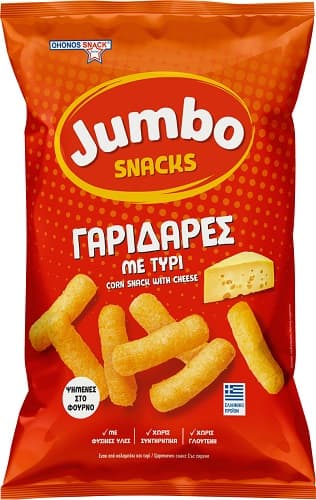 JUMBO kukorica snack sajttal - Gluténmentes