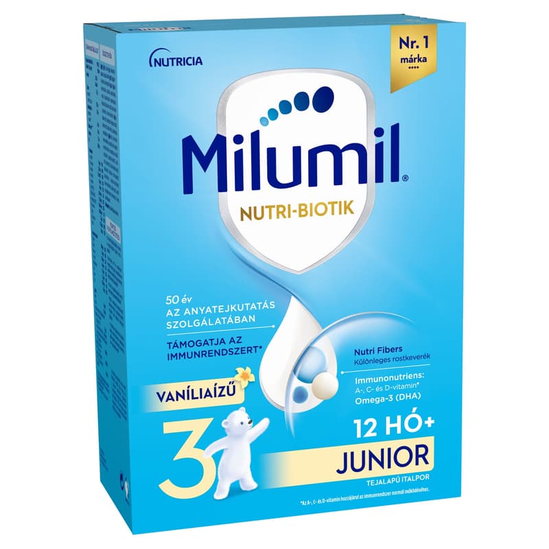 MILUMIL 3 JUNIOR VANILLA (1X500G)X5