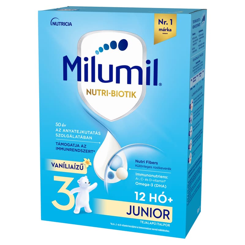 MILUMIL 3 JUNIOR VANILLA (1X500G)X5