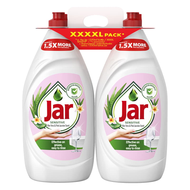 Fairy Sensitive Washing Up Liquid Aloe Vera & Pink Jasmine Mild on Hands 1350 ML