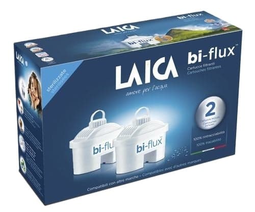 Laica universal  bi-flux filter jugs