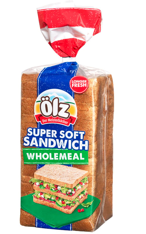Ölz Wholemeal Super Soft sandwich 750g