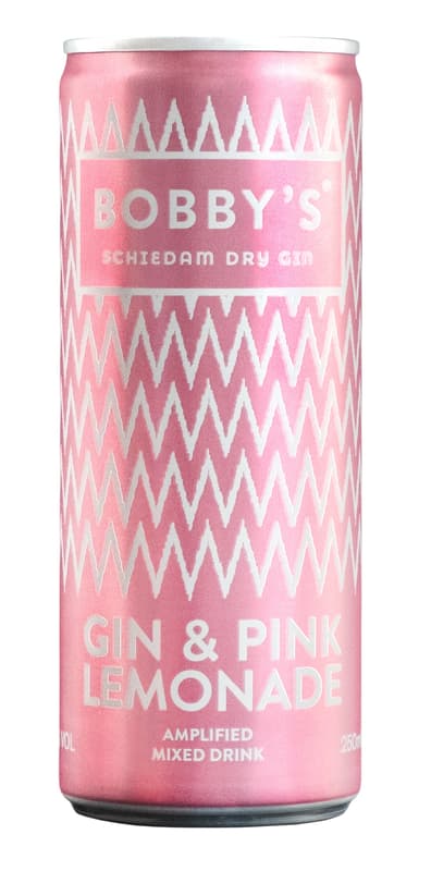 Bobby's gin & pink lemonade RTD (0,25L / 9%)