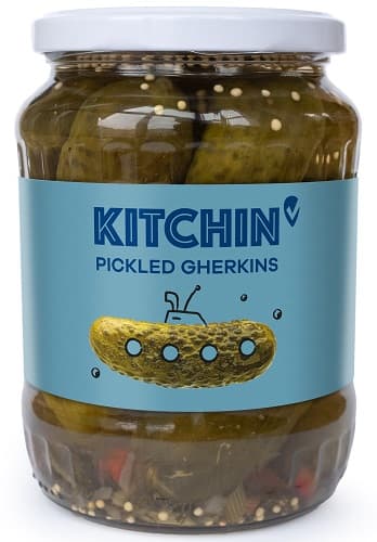 Kitchin Csemege uborka 6-9cm (670 g)