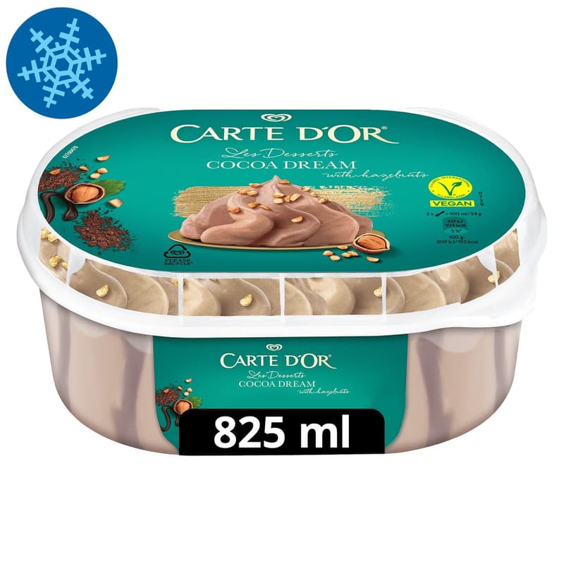 CARTE D'OR Jégkrém vegán kakaós álom