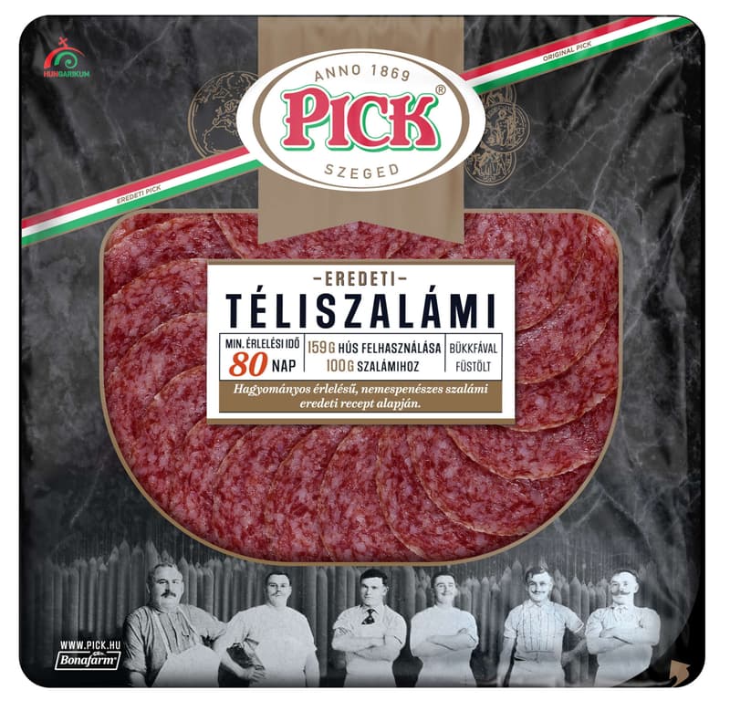 Pick Wintersalami sliced in round package