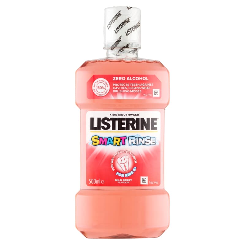 Listerine Smart Rinse Berry 500 ml