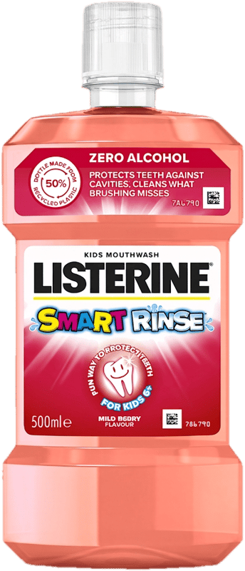 Listerine Smart Rinse Berry 500 ml