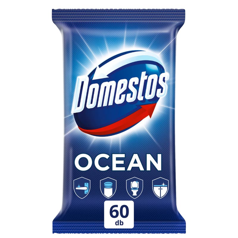 DOMESTOS hygienic wipes, Ocean