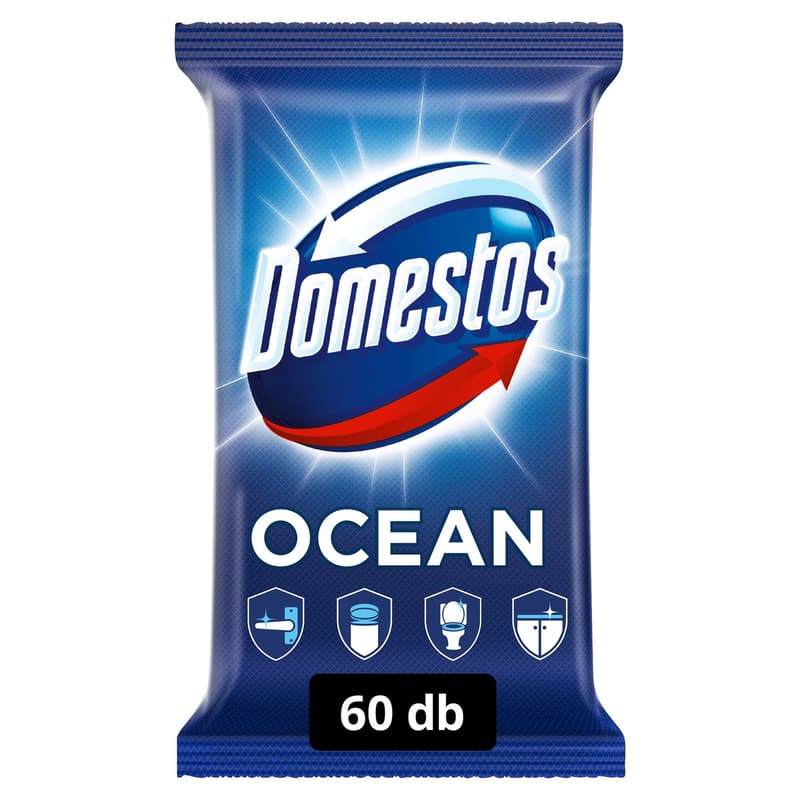 DOMESTOS hygienic wipes, Ocean