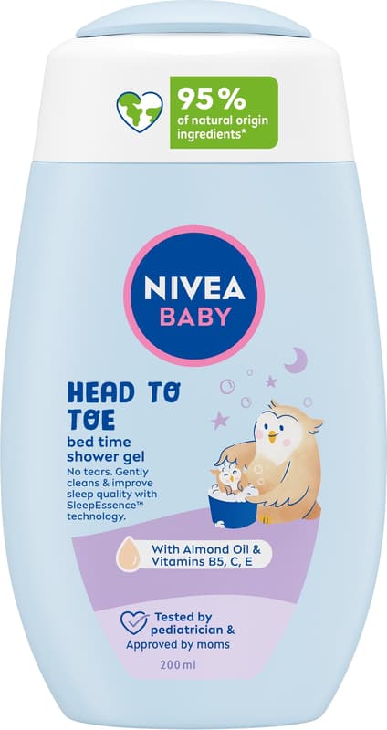 NIVEA Baby Bed Time Head to Toe 200 ml