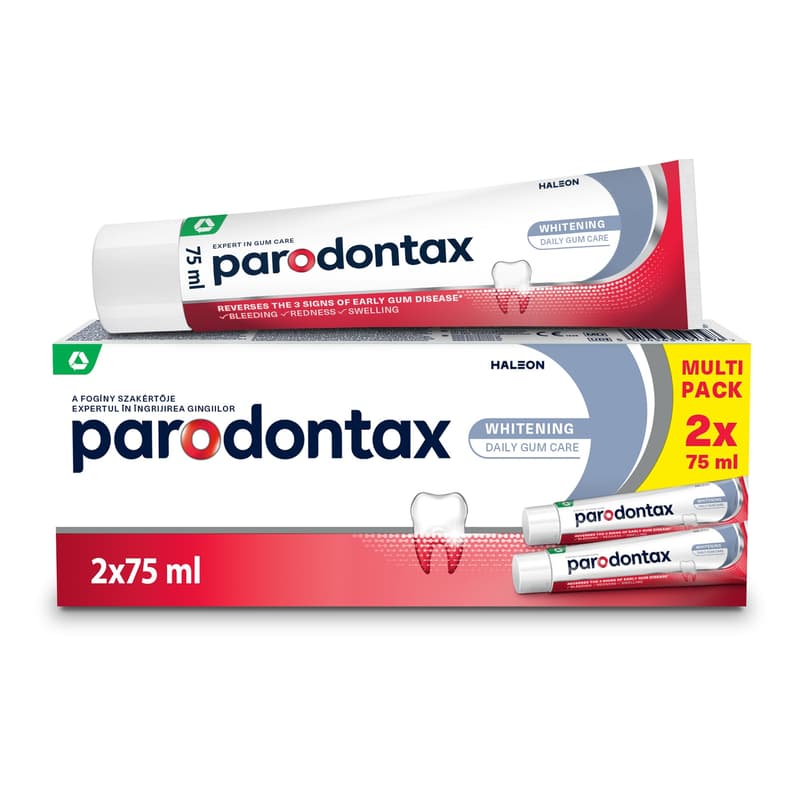 Parodontax Whitening fogkrém duopack