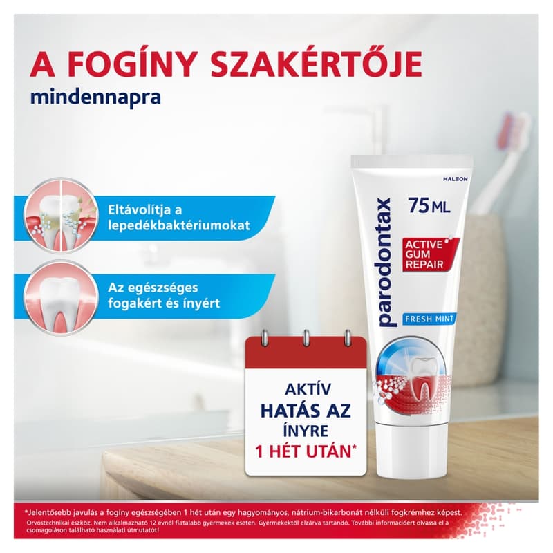 Parodontax Active Gum Repair Fresh Mint fogkrém