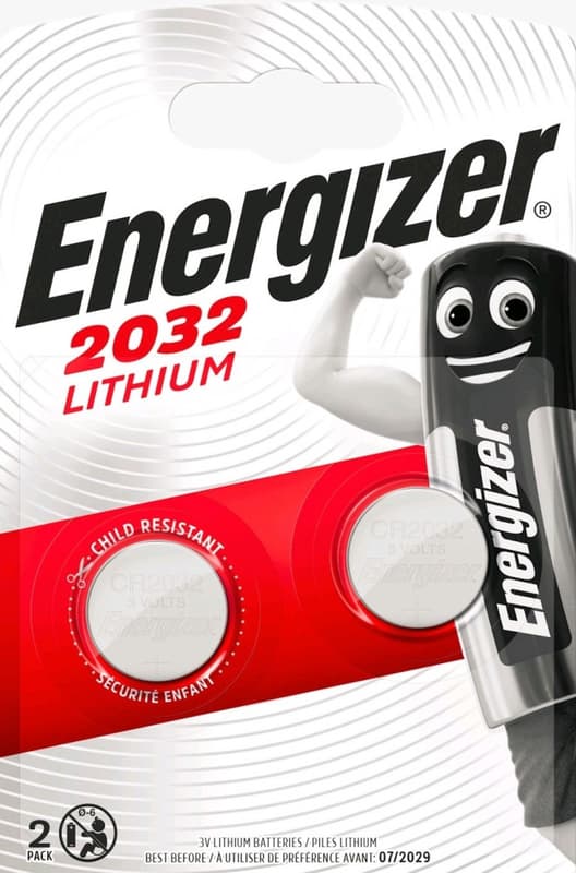 ENERGIZER CR2032 B2 Lithium elem