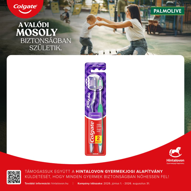 Colgate toothbrush Zigzag Medium duo