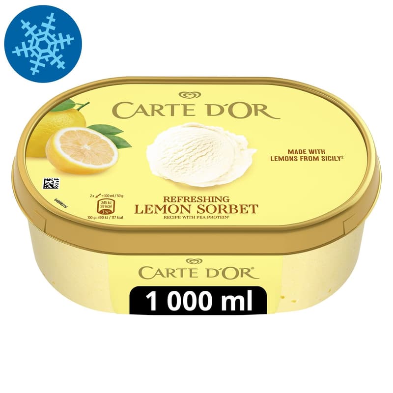 CARTE D'OR Lemon Sorbet