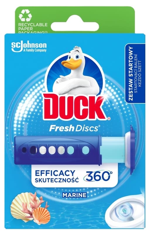 Duck® Fresh Discs® zselés WC-öblítő korong Marine