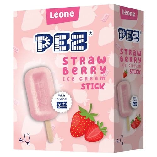 Leone PEZ Strawberry Sticks