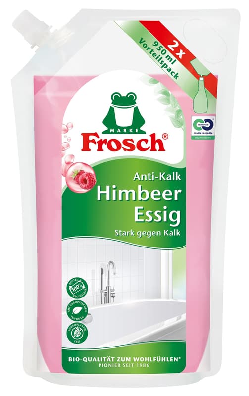 Frosch Raspberry Vinegar Cleaner Refill 950m