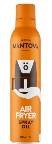 Mantova 230 air fryer spray- magas olajsav tartalmú napraforgó olajjal, avokádó- és rizs olajjal