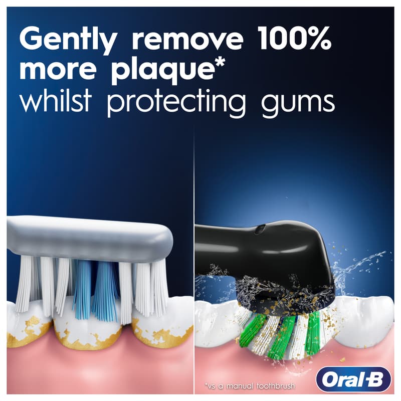 Oral-B Pro1 Elektromos Fogkefe, Kék, 1 db