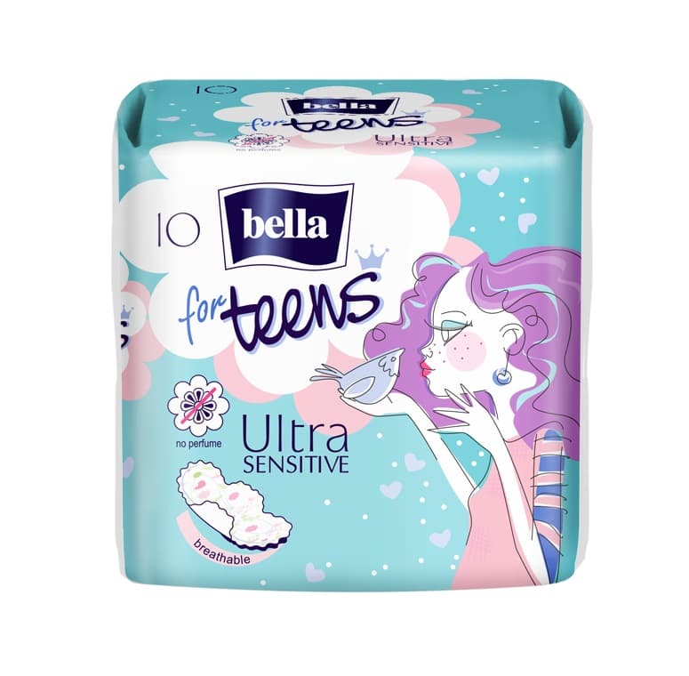 Bella For Teens Ultra Sensitive Egészségügyi betét