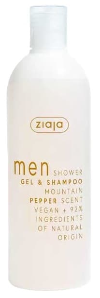 MEN SHOWER GEL AND SHAMPOO MOUNTAIN PEPPER