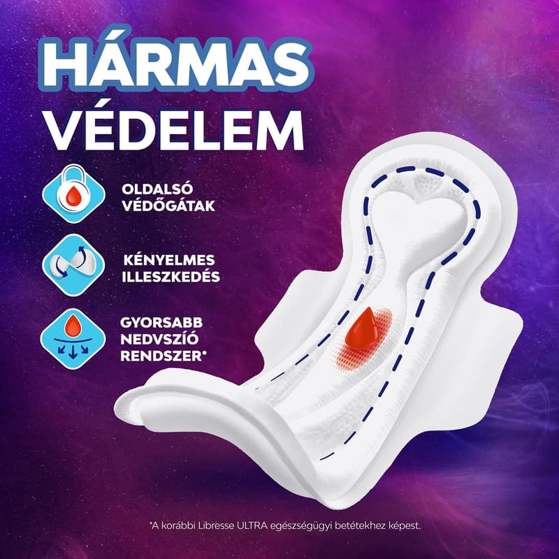 Libresse Maxi Goodnight+ Comfort & Security sanitary napkins