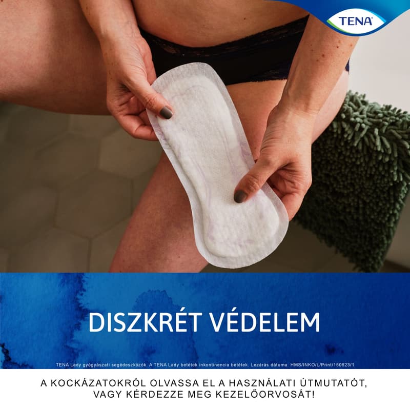 Tena Lady Slim Extra Plus soft pad for moderate incontinence