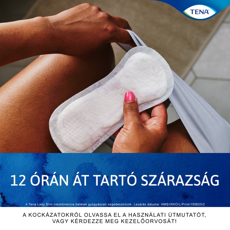 Tena Lady Slim Extra Plus soft pad for moderate incontinence