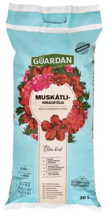 Guardan Muskátli virágföld