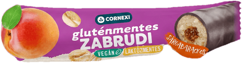Oaty Roll - Gluten free oat bar with apricot filling and cocoa coating