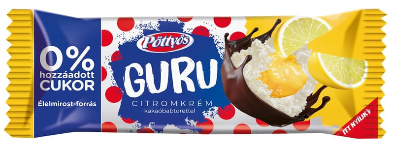 Pöttyös Guru with 0% Added Sugars