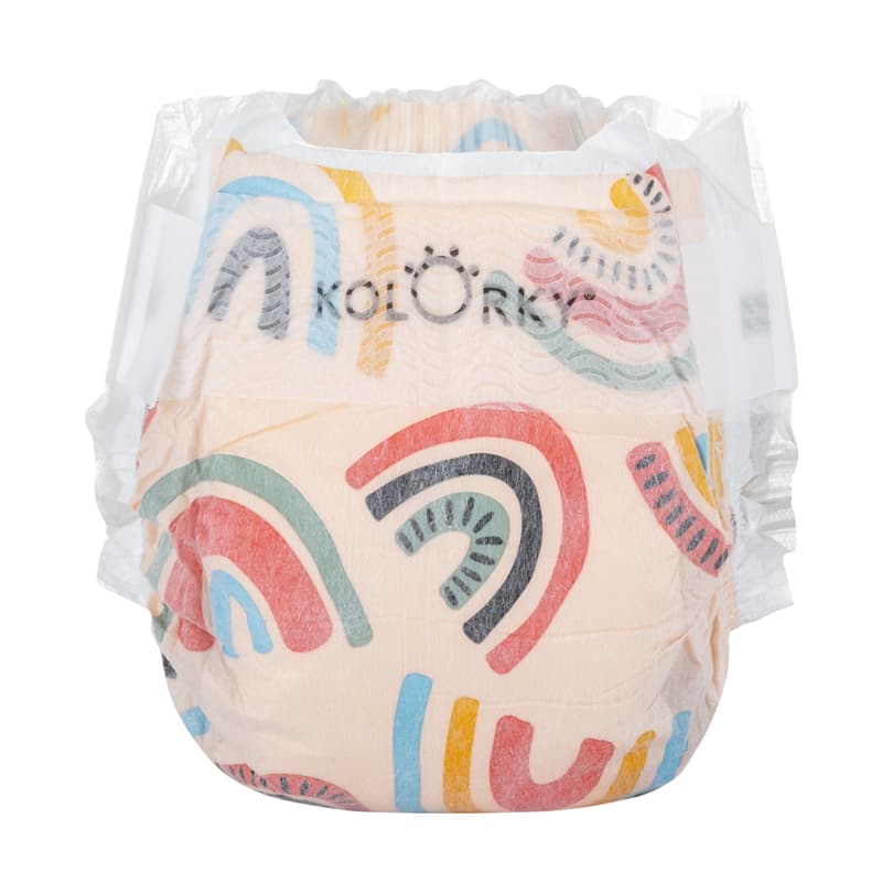 Kolorky Day Eső&Szivárvány Öko pelenka XL (12-16kg) 5-ös méret
