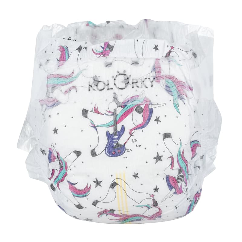Kolorky Night Unikornis Öko pelenka XL (12-16kg) 5-ös méret