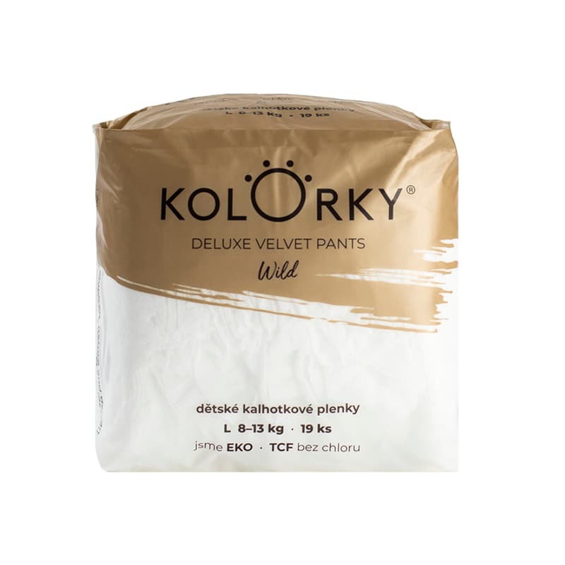 Kolorky Delux Vadon Öko bugyipelenka L (8-13kg) 4-es méret