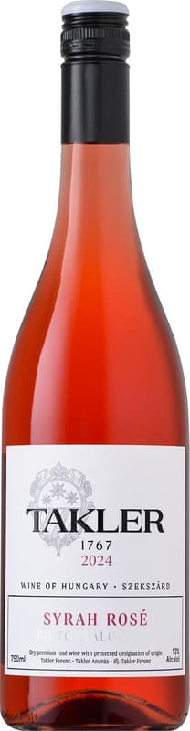 Takler Syrah Rosé Prémium Szekszárd
