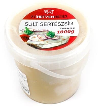 Hetvenhetes sült sertés zsír