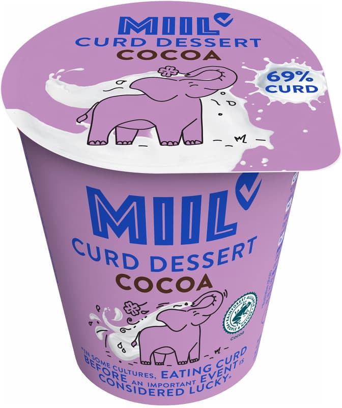 MIIL curd dessert cacao