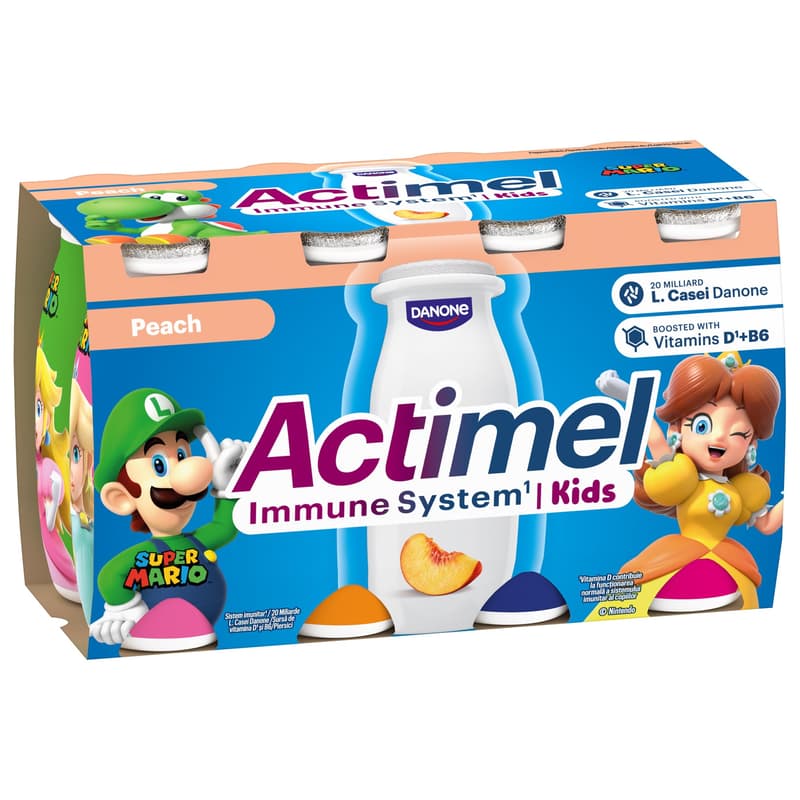Danone Actimel ActiKids Peach (8x100g)