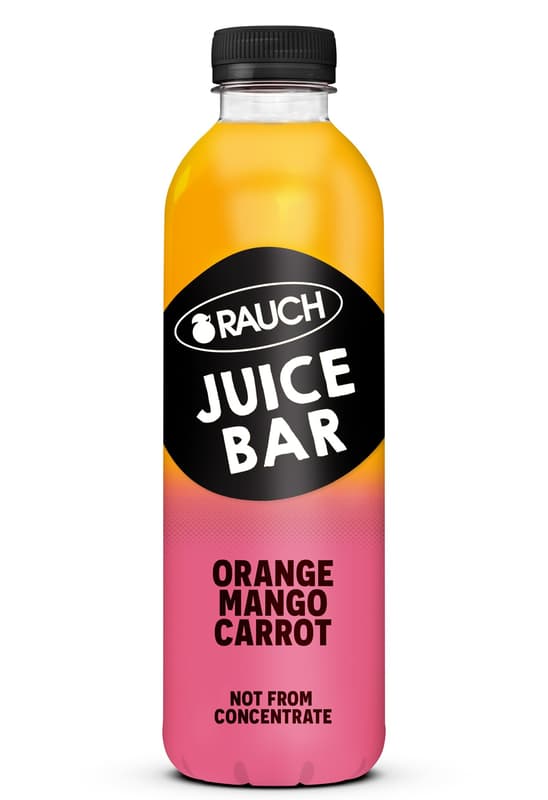 Rauch Juice Bar 100% Orange Mango Carrot Juice with Vitamin C