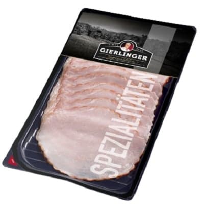 Gierlinger's sliced pork ham from cutlet