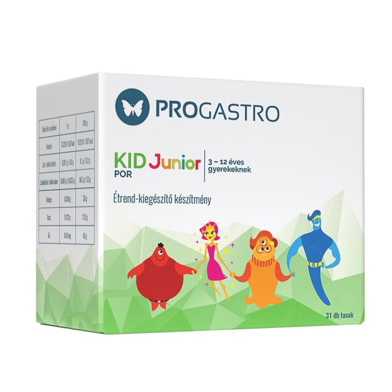 ProGastro Kid Junior étrendkiegészítő por 31 tasak