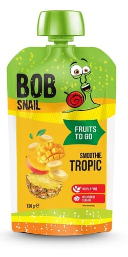 BOB Snail Smoothie tropic (banán-ananász-mangó)