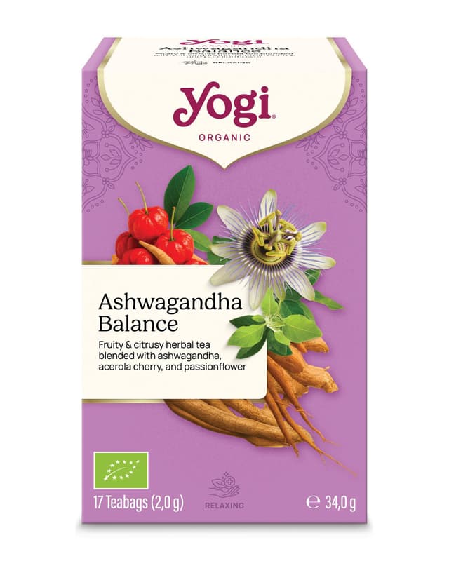 Yogi Tea Ashwagandha egyensúly bio tea