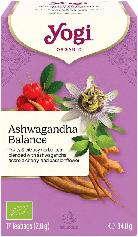 Yogi Tea Ashwagandha egyensúly bio tea